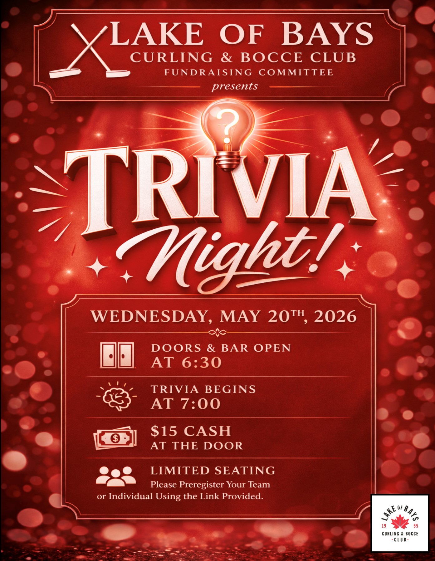 Trivia Night May 20