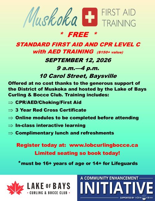 First Aid Training Flyer Final